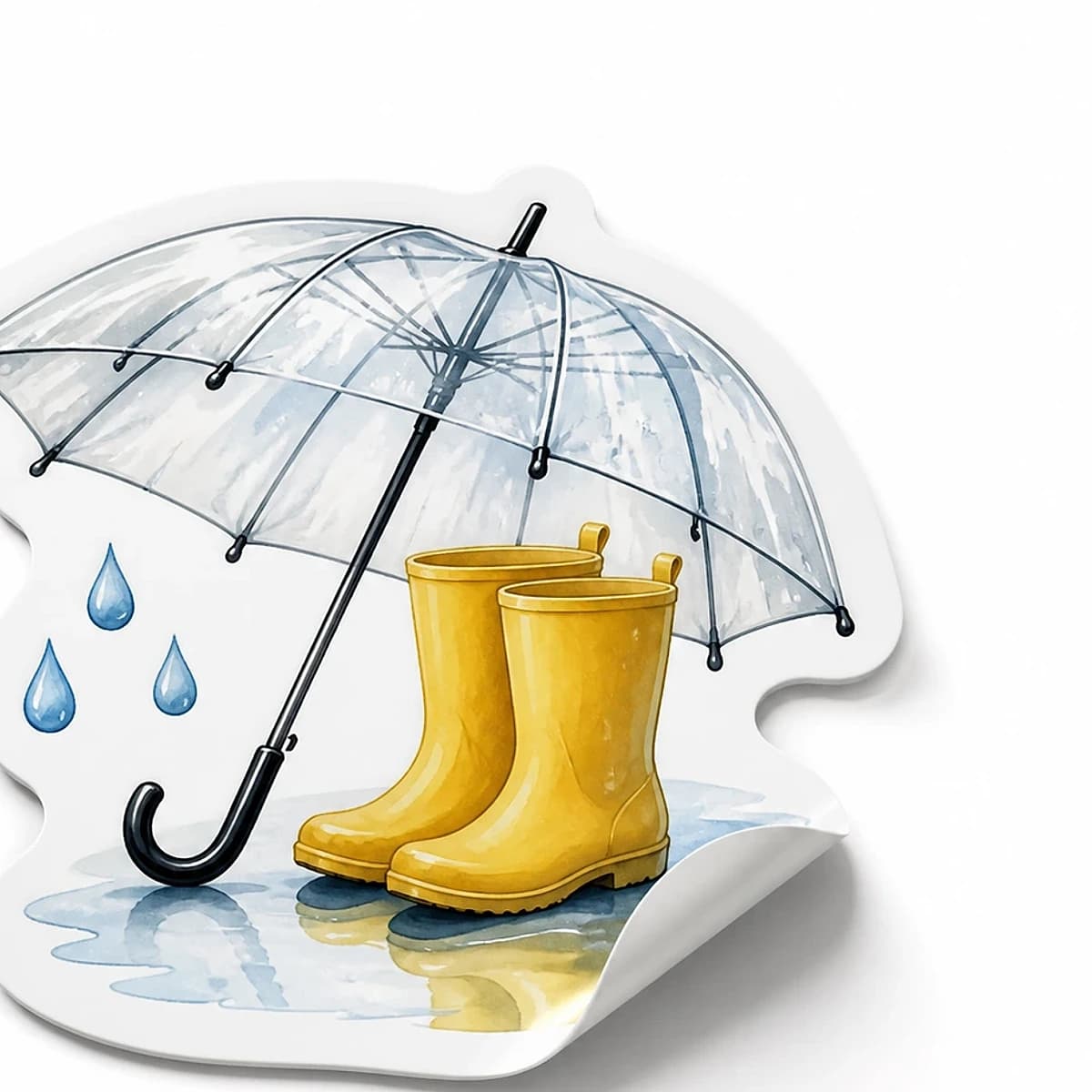 Rain Club Sticker application preview