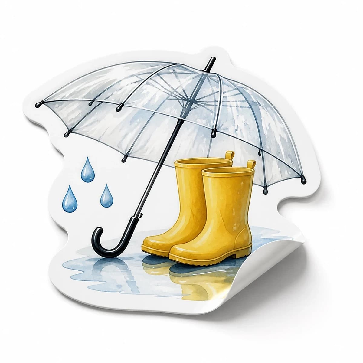 Rain Club Sticker product view