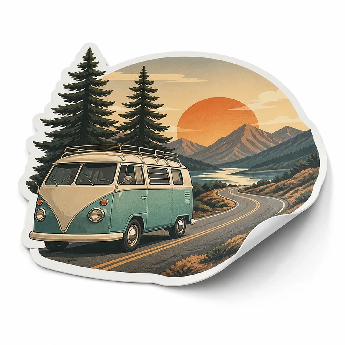 Road Crew Sticker product view