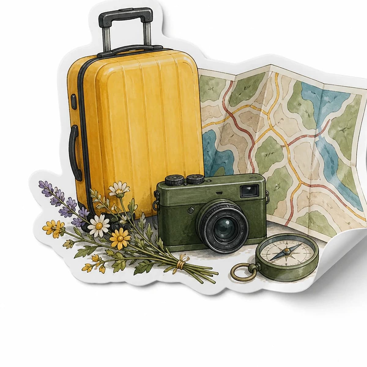 Travel Club Sticker application preview