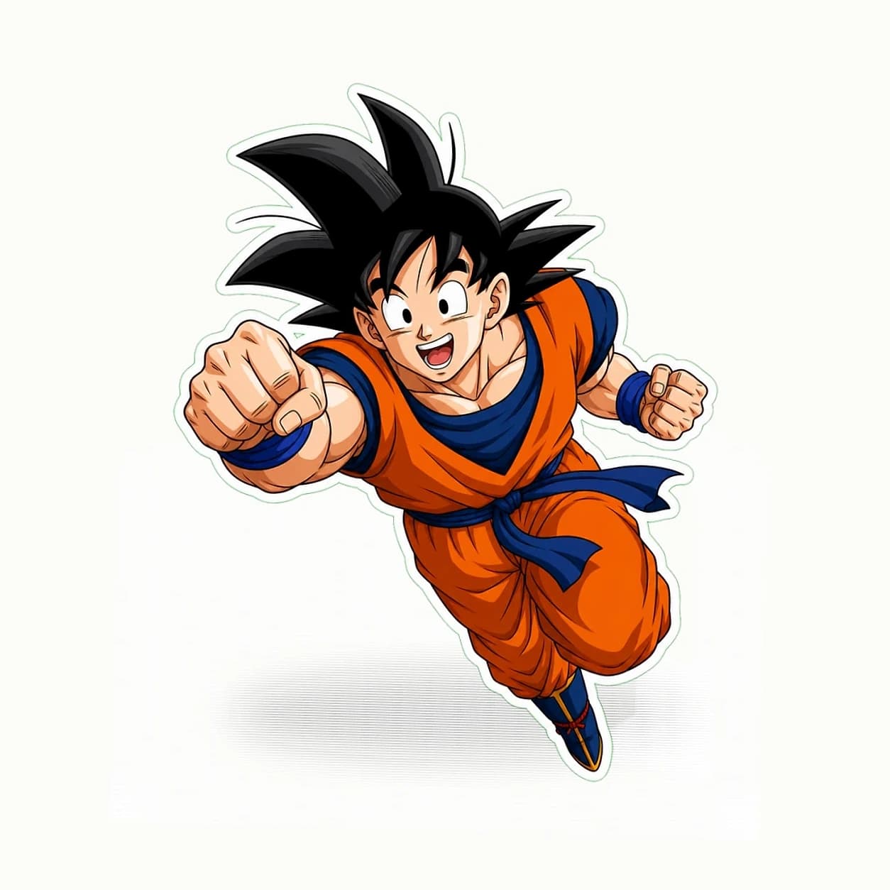 Goku Kamehameha Sticker application preview