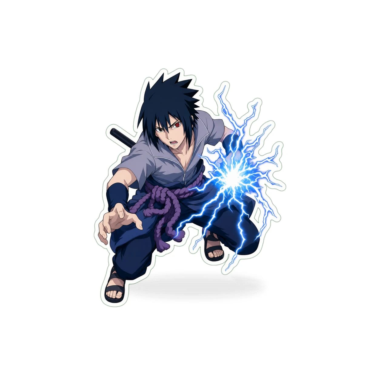 Sasuke Uchiha Chidori Sticker product view