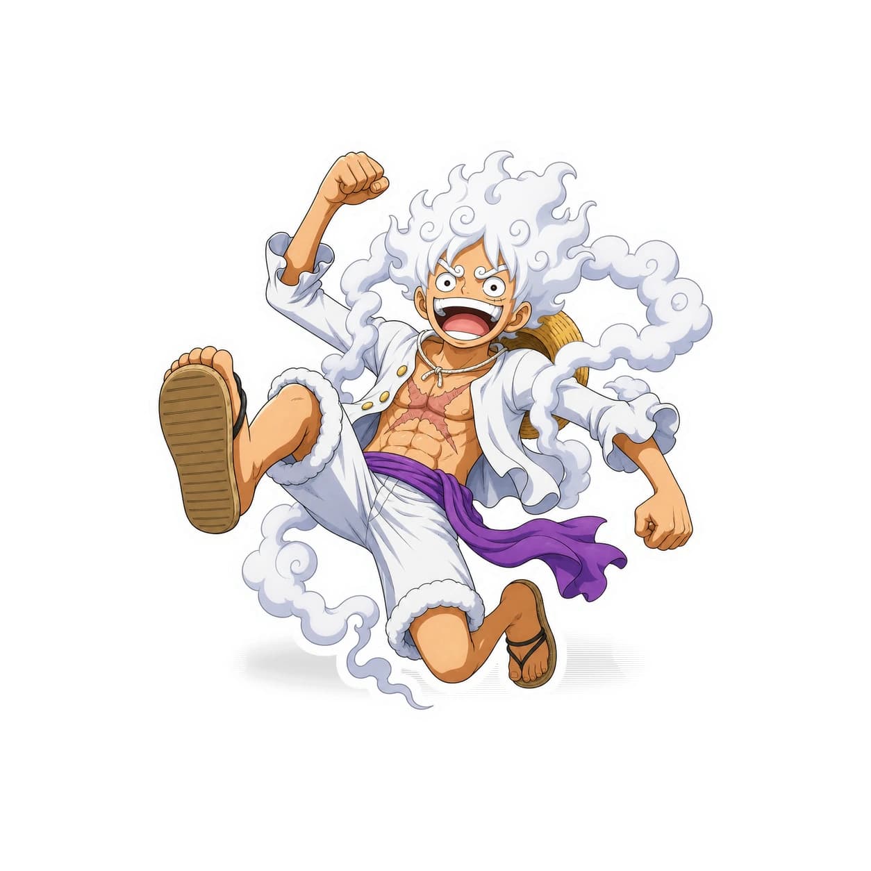 Monkey D. Luffy Gear Five Sticker product view