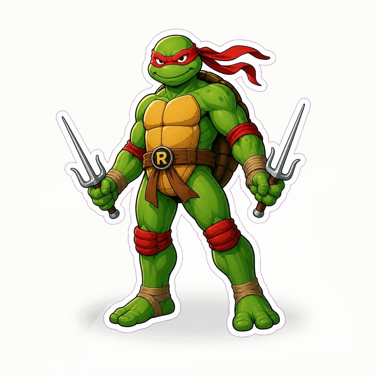 Raphael Sai Strike Sticker application preview