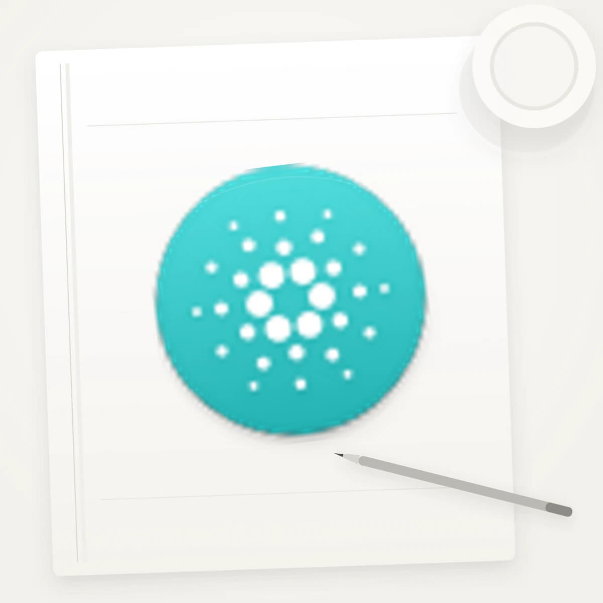 ADA Crypto Logo Sticker application preview