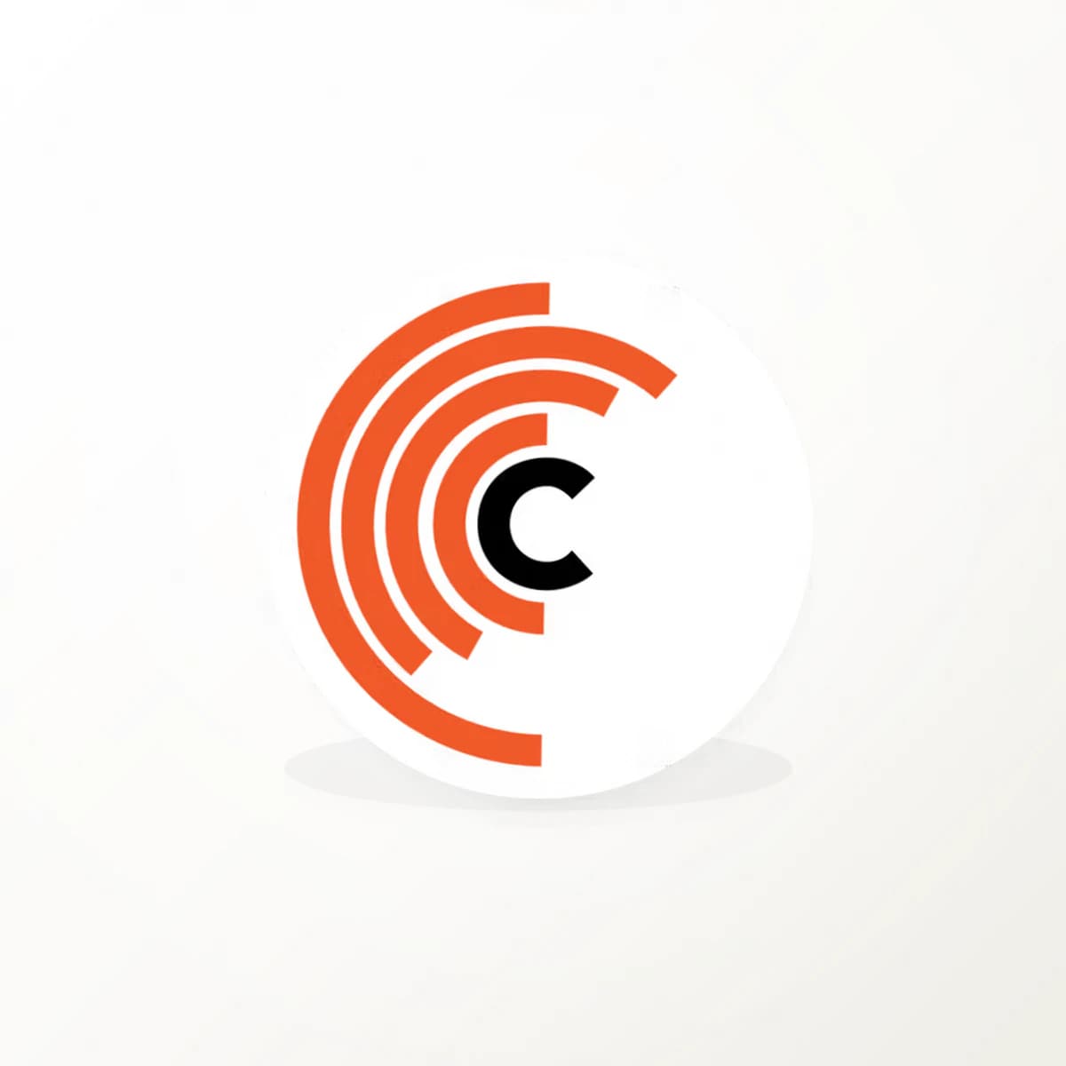 Cerebras Provider Logo Sticker in an original AI-brand-logo die-cut vinyl design