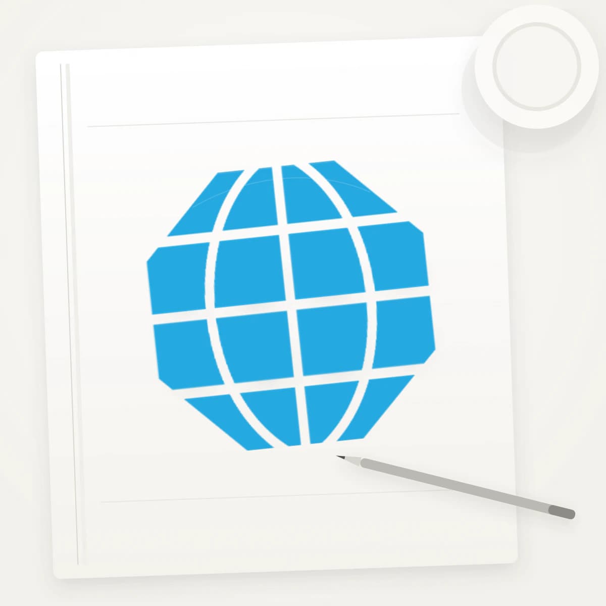 CME Logo Sticker application preview