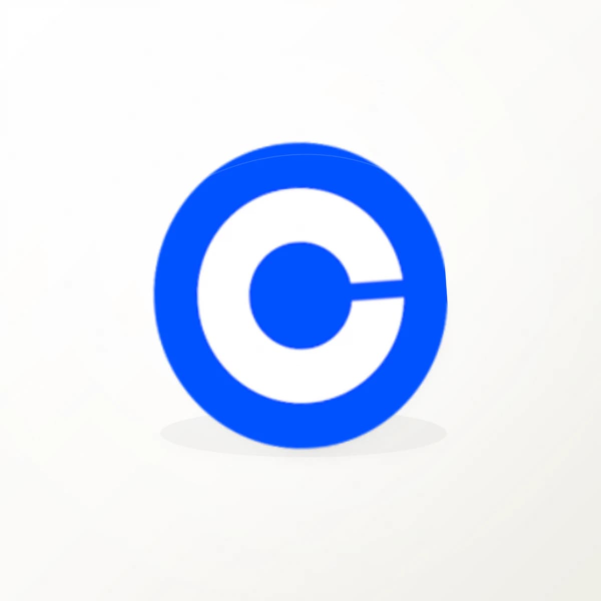 COIN Logo Sticker in an original company-logo die-cut vinyl design