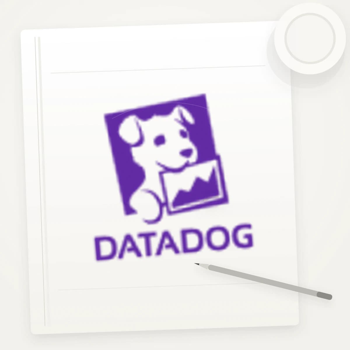 DDOG Logo Sticker application preview