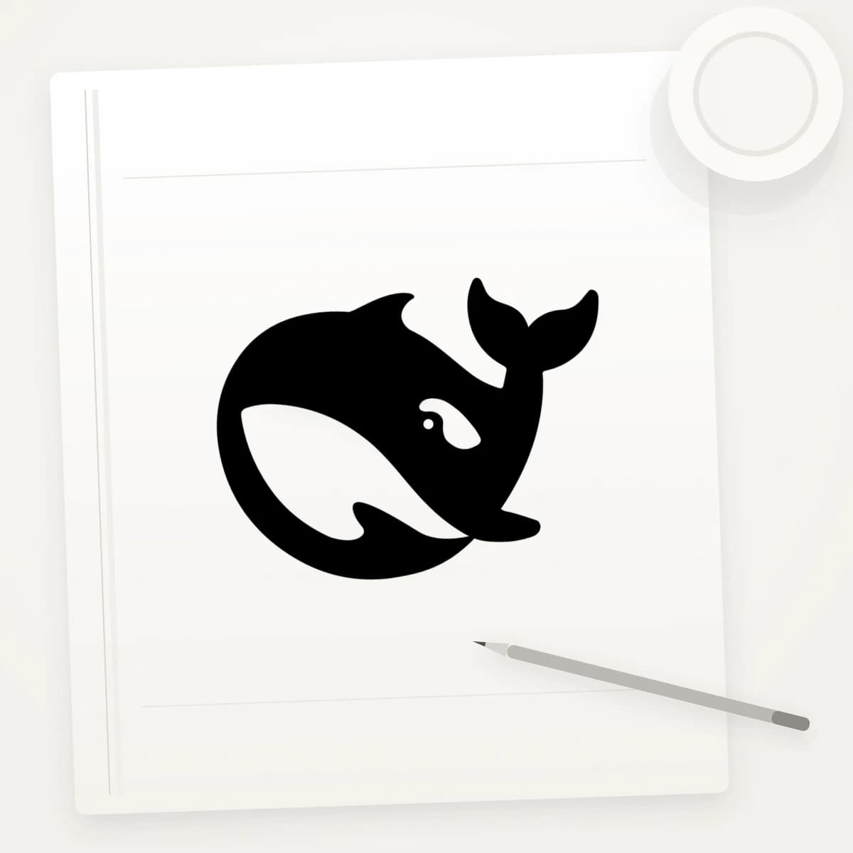 DeepSeek Provider Logo Sticker application preview