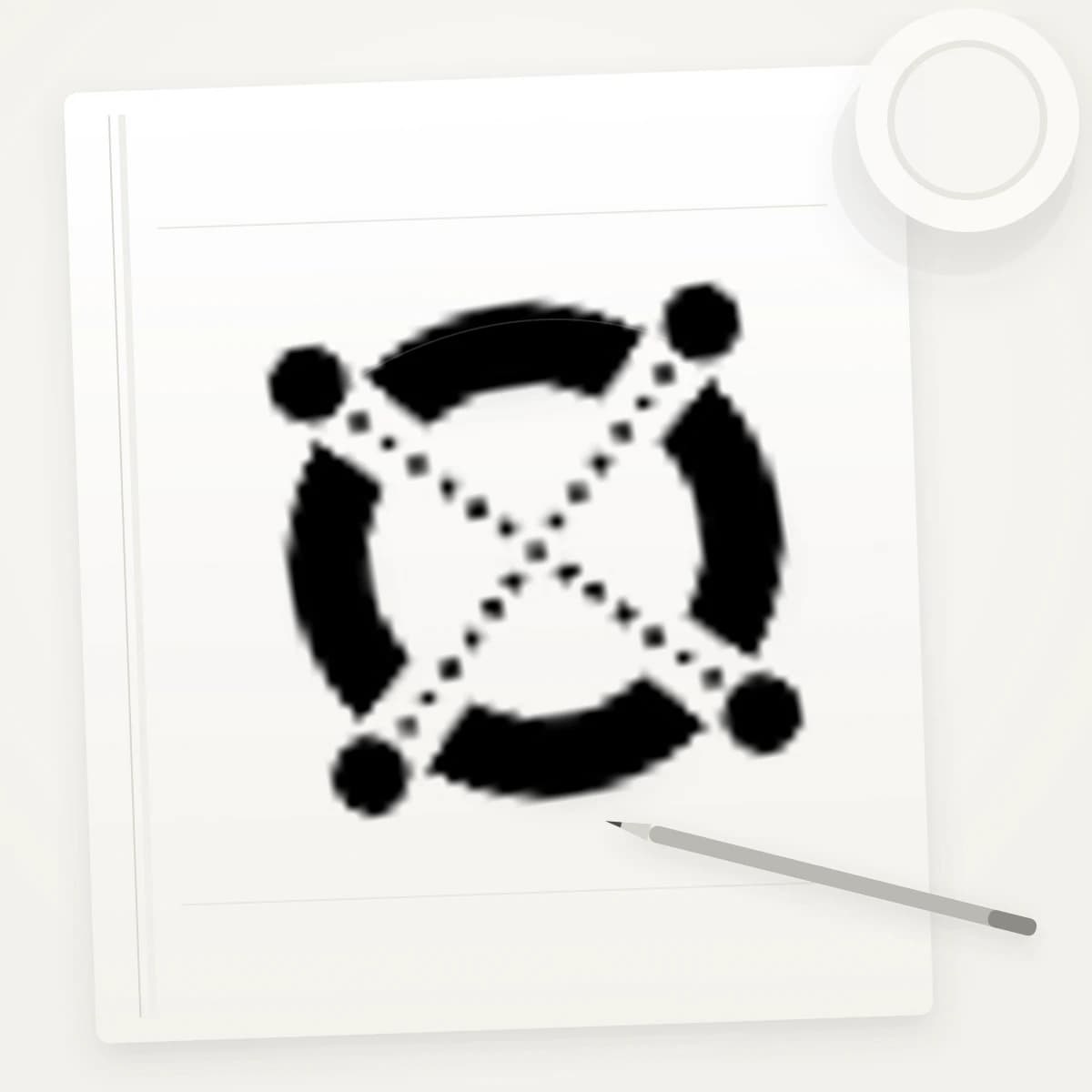EGLD Crypto Logo Sticker application preview
