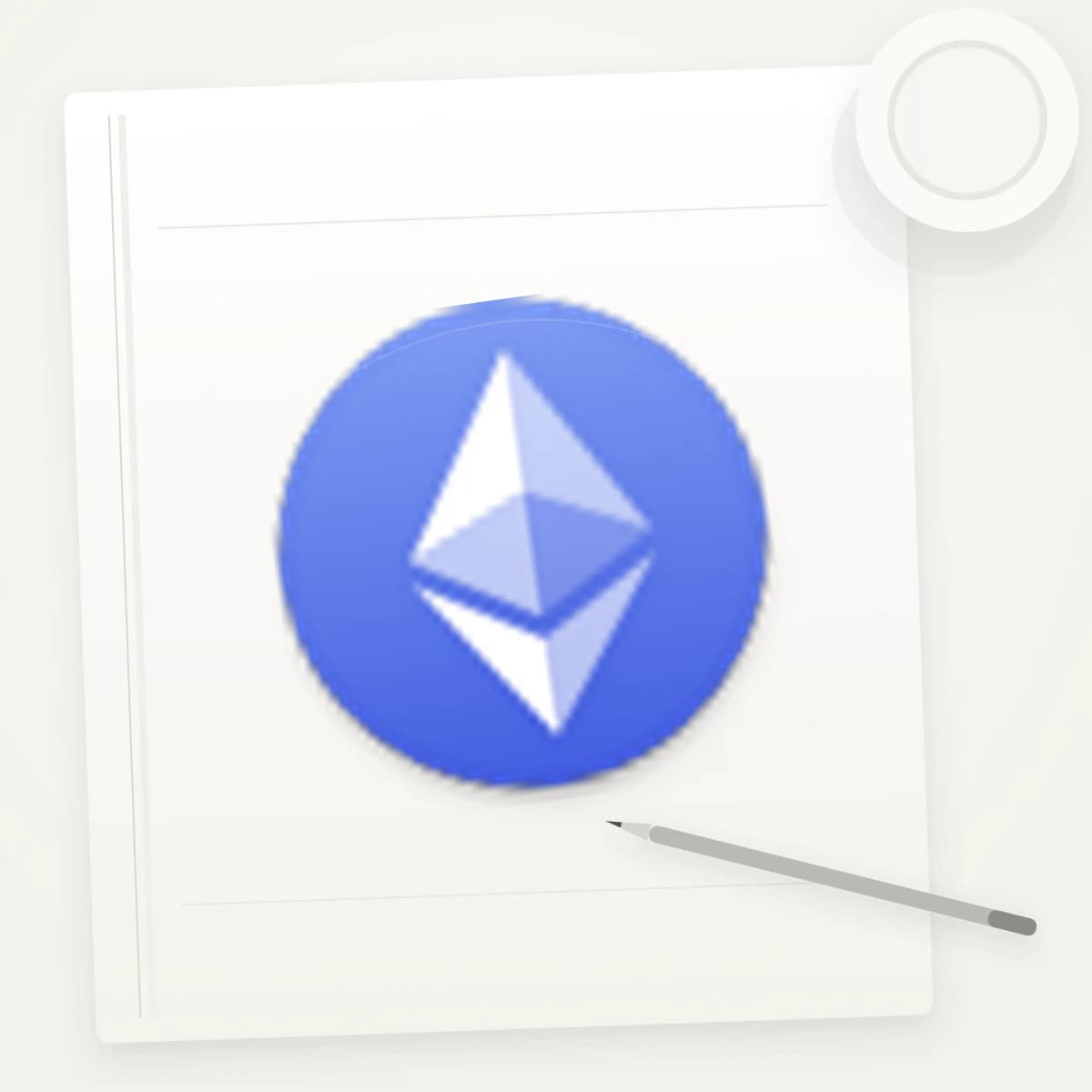 ETH Crypto Logo Sticker application preview