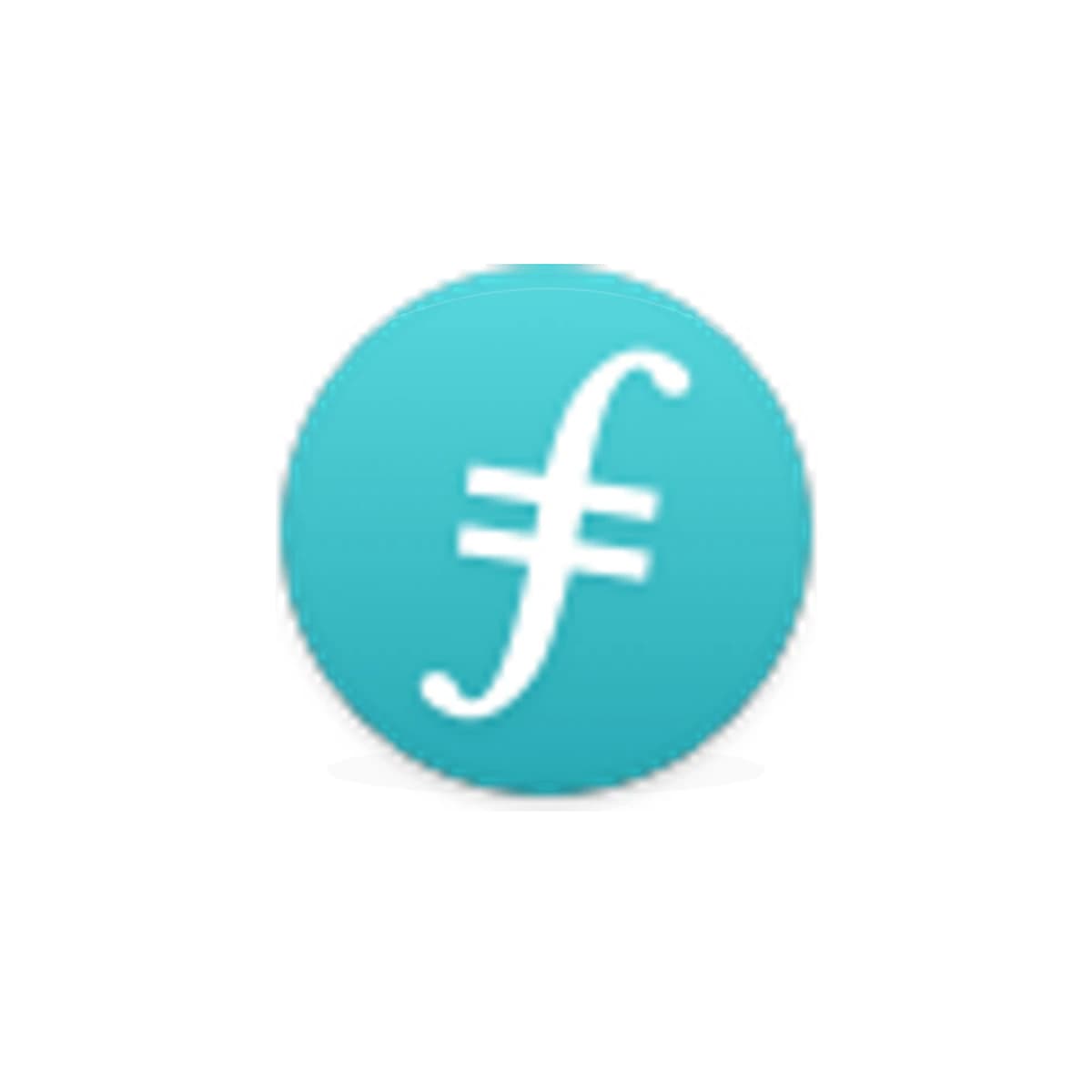 FIL Crypto Logo Sticker product view