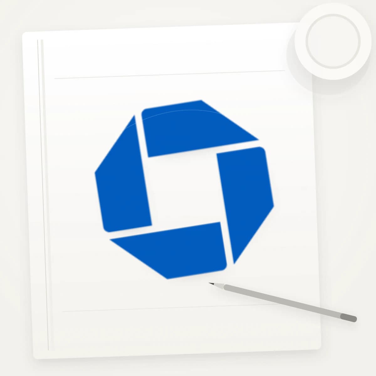 JPM Logo Sticker application preview