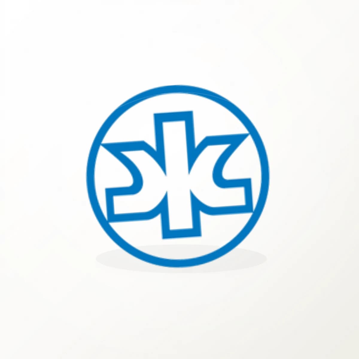 KMB Logo Sticker in an original company-logo die-cut vinyl design