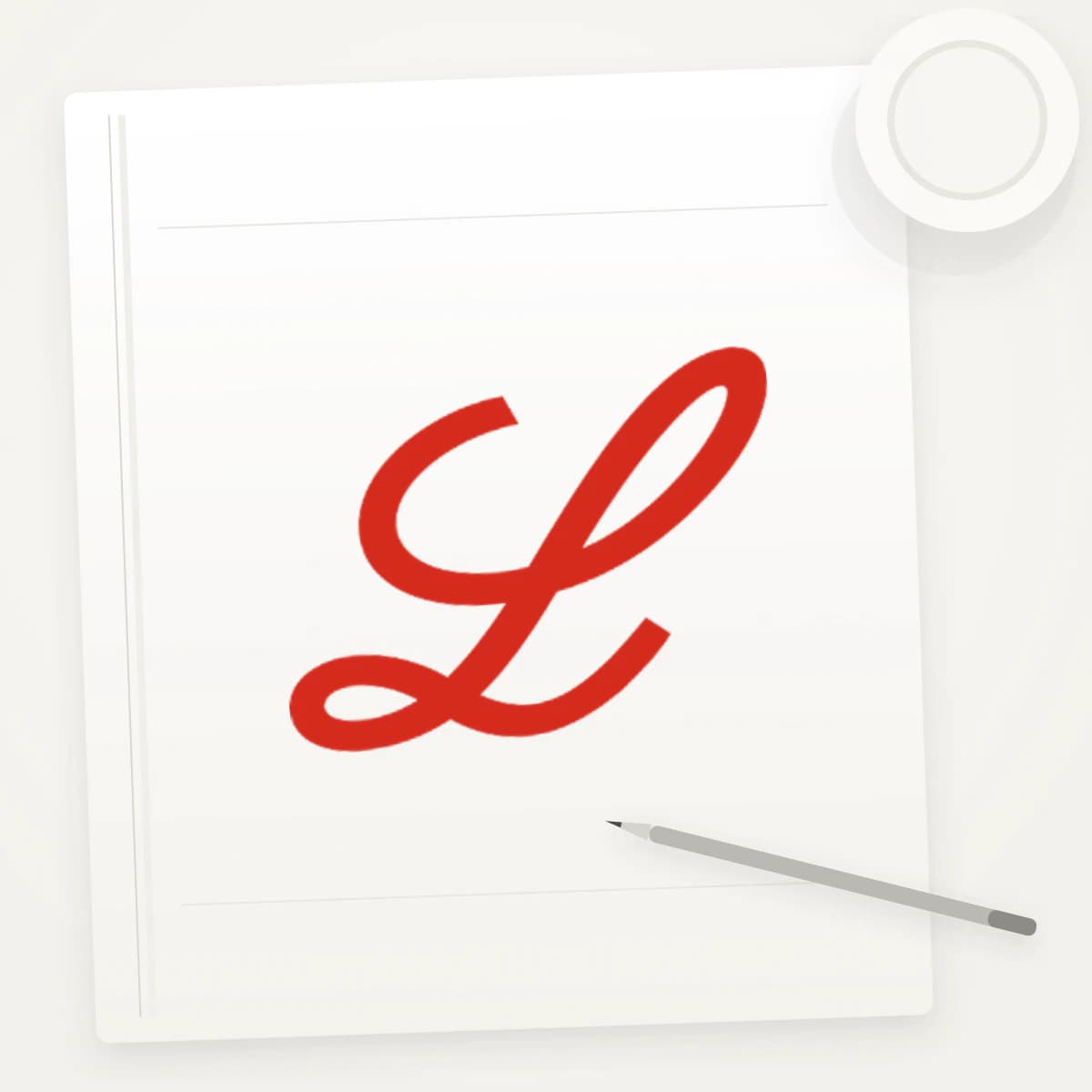 LLY Logo Sticker application preview