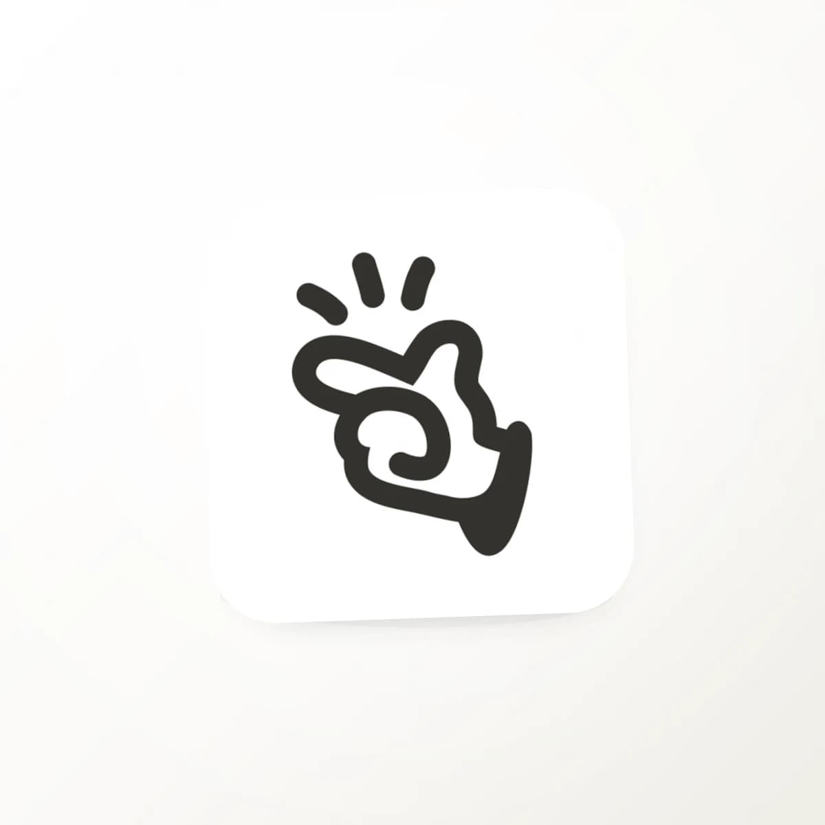Manus Provider Logo Sticker in an original AI-brand-logo die-cut vinyl design