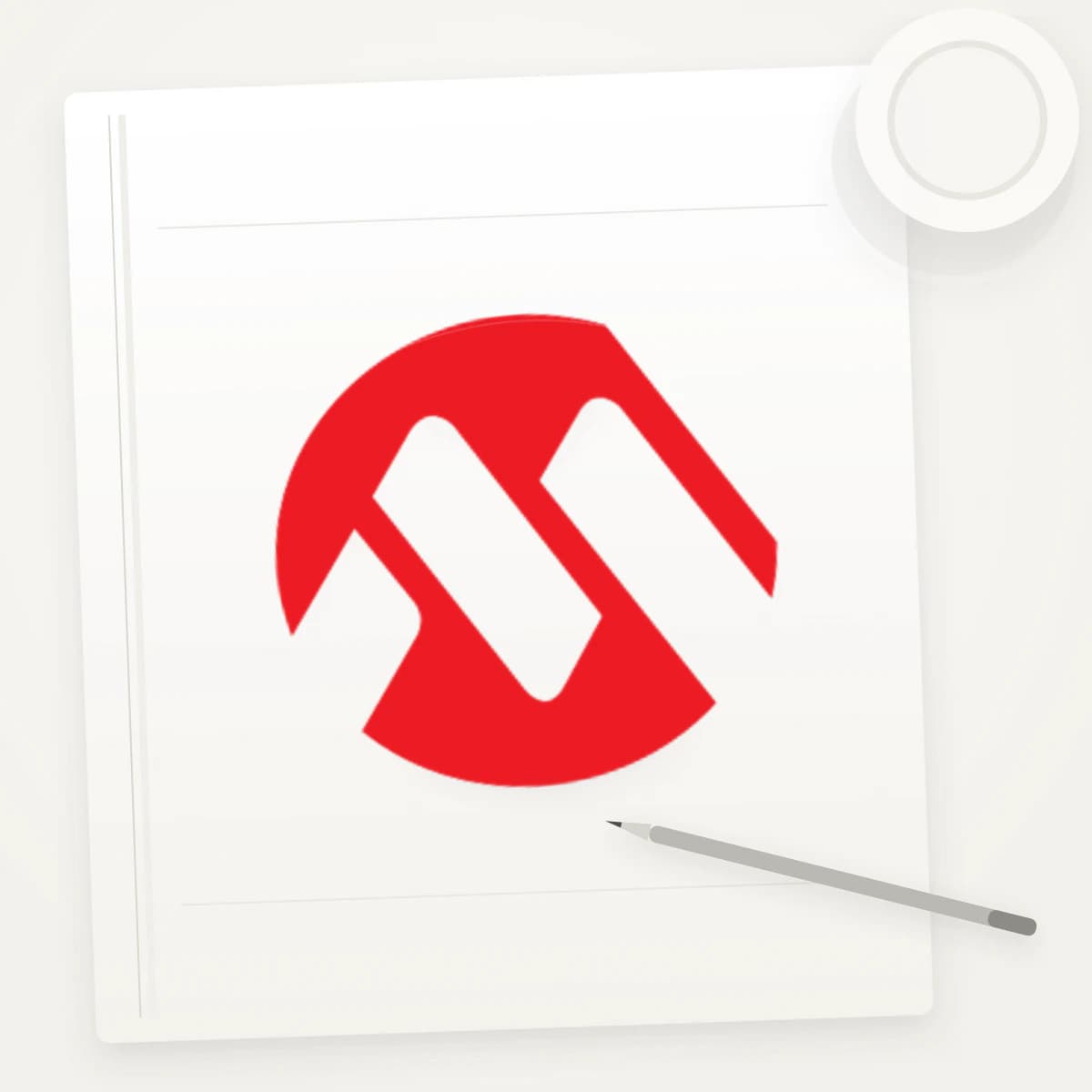 MCHP Logo Sticker application preview
