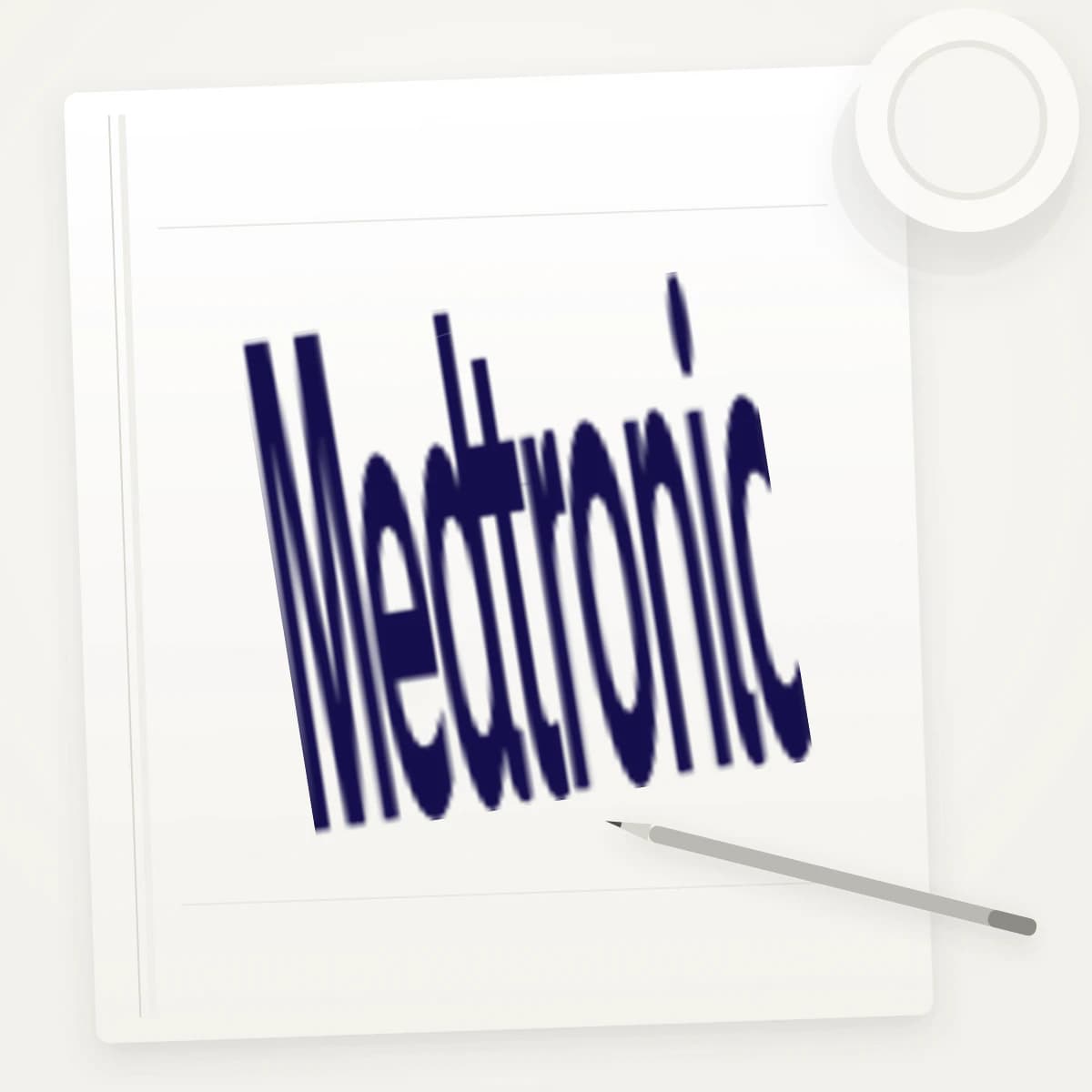 MDT Logo Sticker application preview