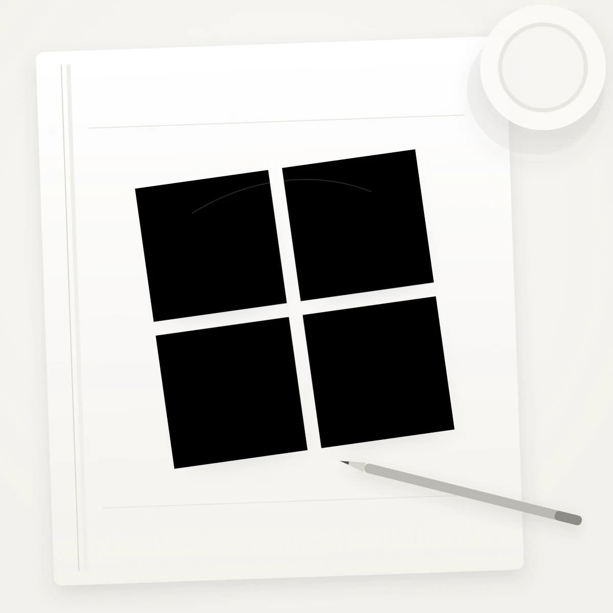 Microsoft AI Provider Logo Sticker application preview