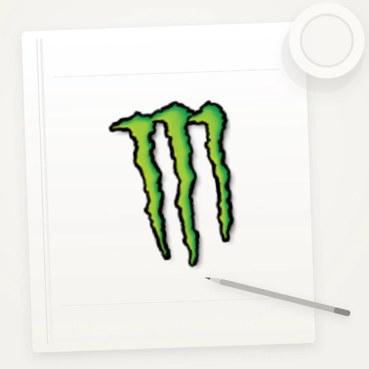 MNST Logo Sticker application preview