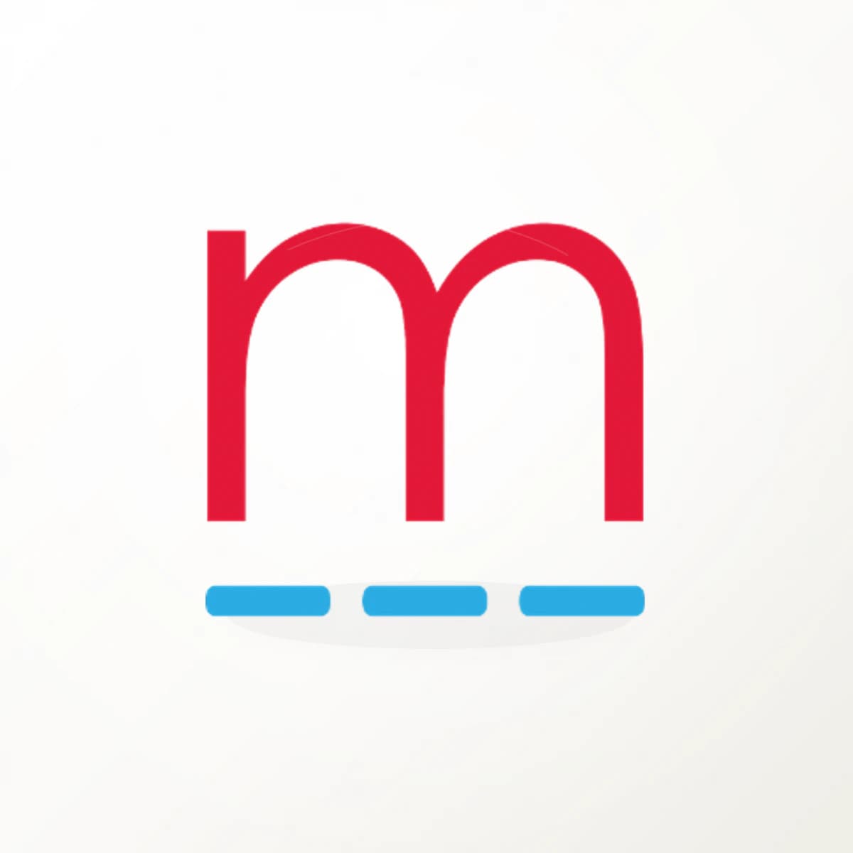 MRNA Logo Sticker in an original company-logo die-cut vinyl design