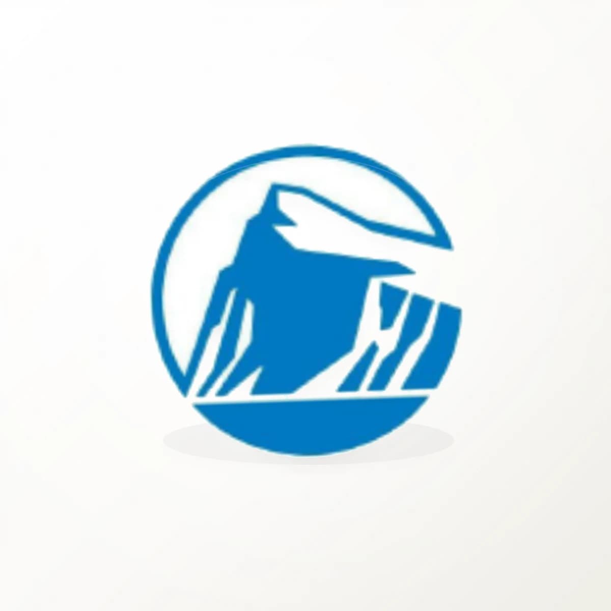 PRU Logo Sticker in an original company-logo die-cut vinyl design