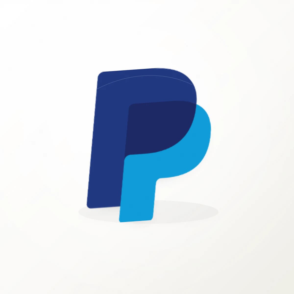PYPL Logo Sticker in an original company-logo die-cut vinyl design