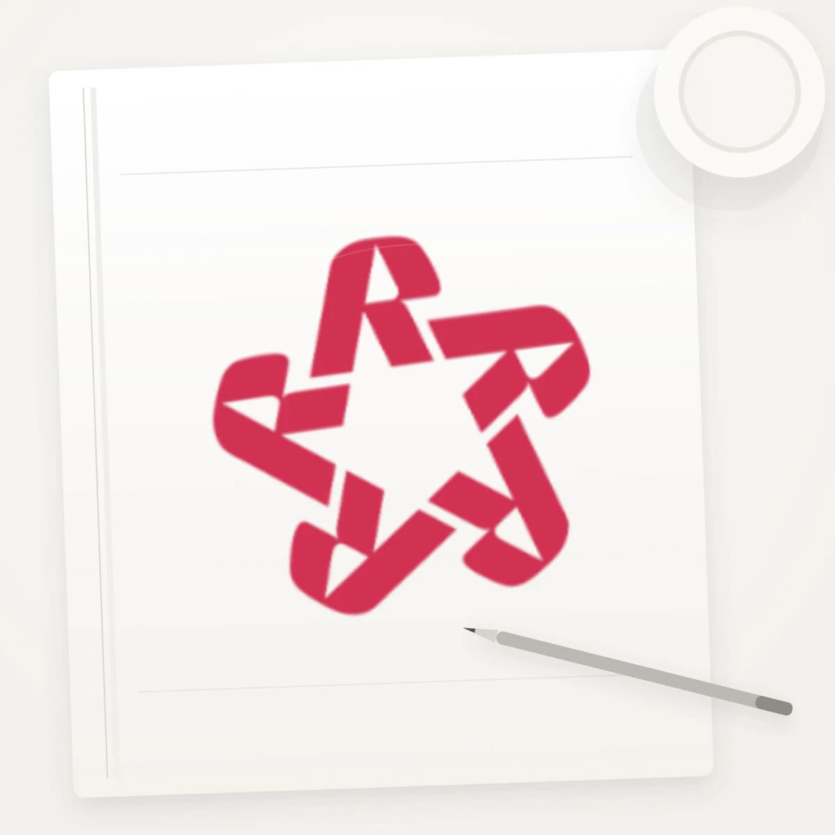 RSG Logo Sticker application preview