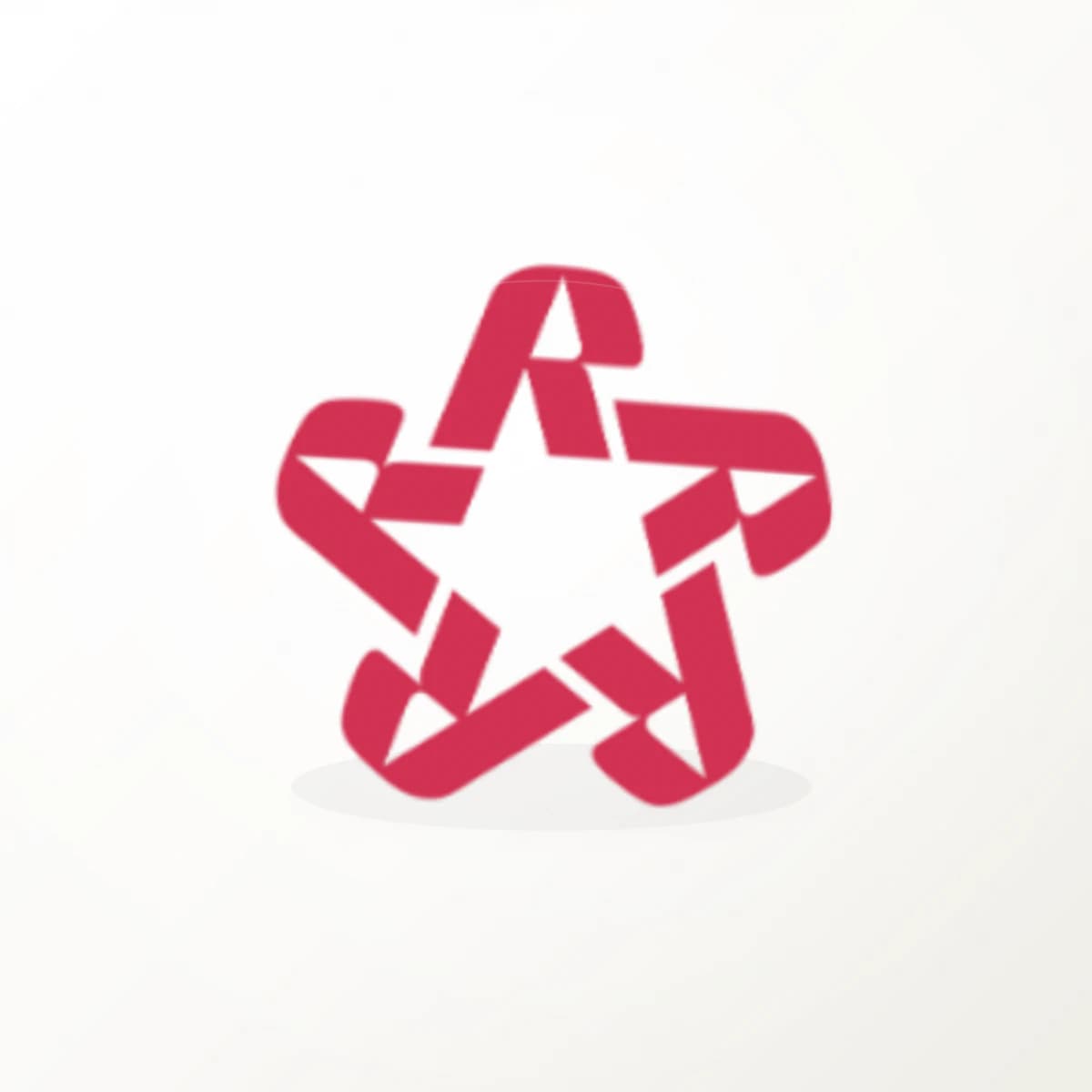 RSG Logo Sticker in an original company-logo die-cut vinyl design