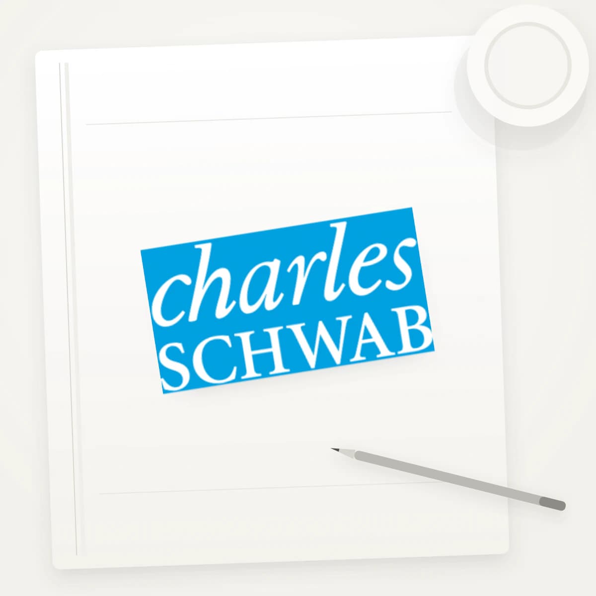 SCHW Logo Sticker application preview