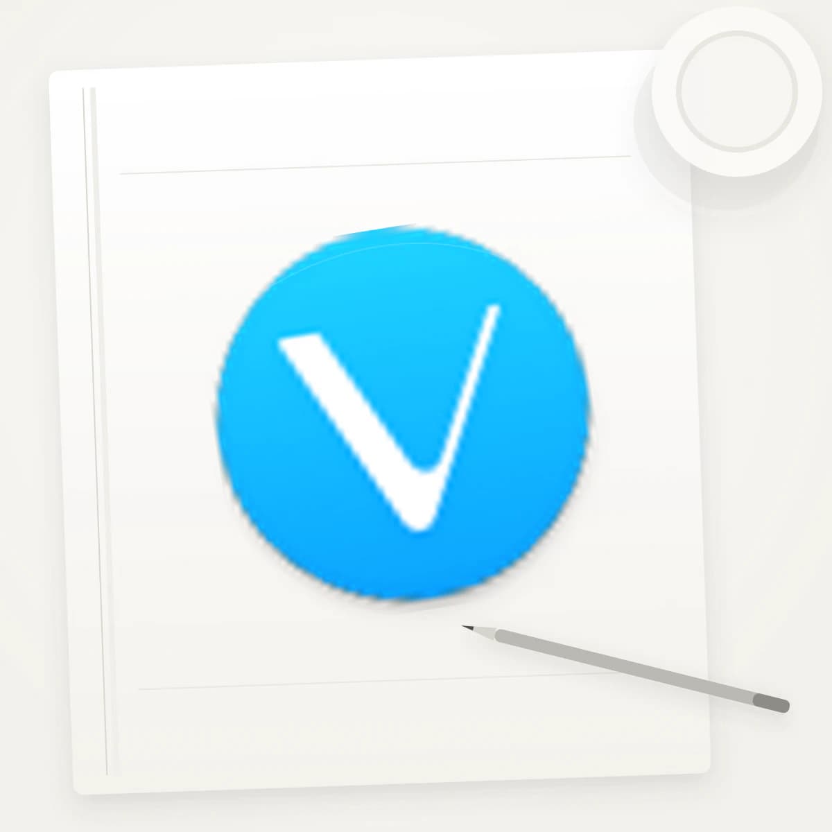 VET Crypto Logo Sticker application preview