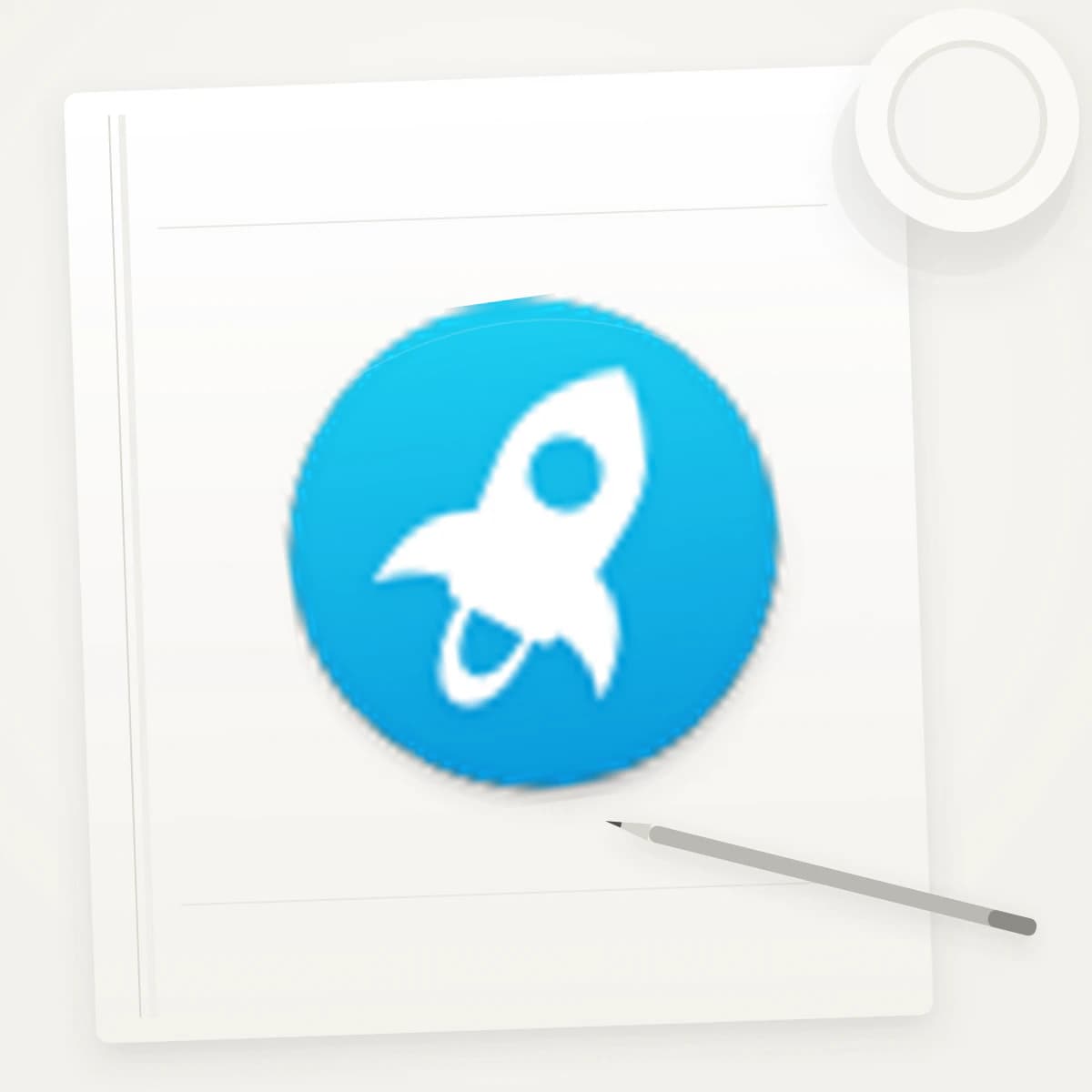 XLM Crypto Logo Sticker application preview