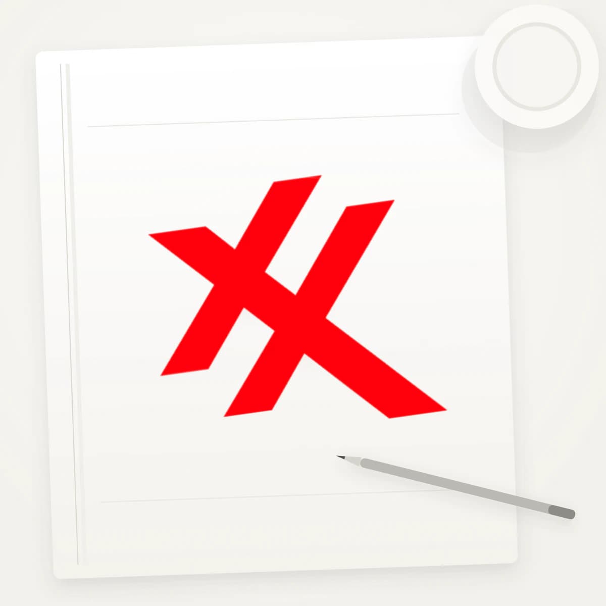 XOM Logo Sticker application preview
