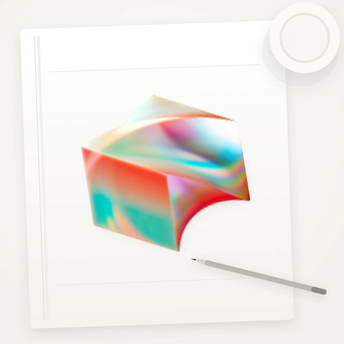 XYZ Logo Sticker application preview