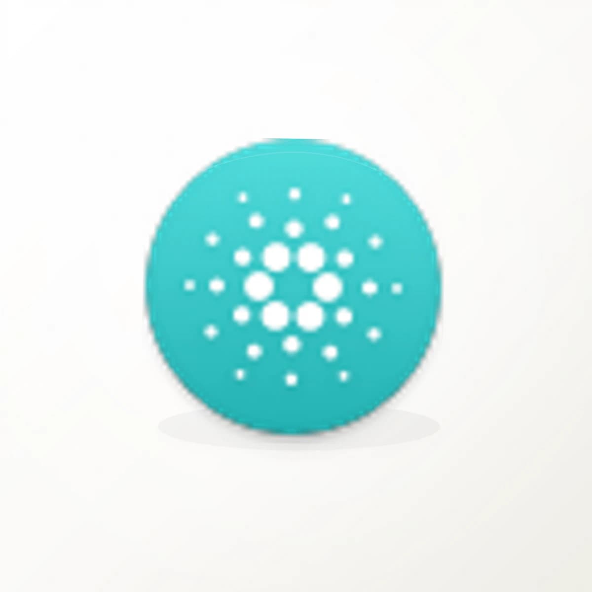ADA Crypto Logo Sticker in an original crypto-logo die-cut vinyl design