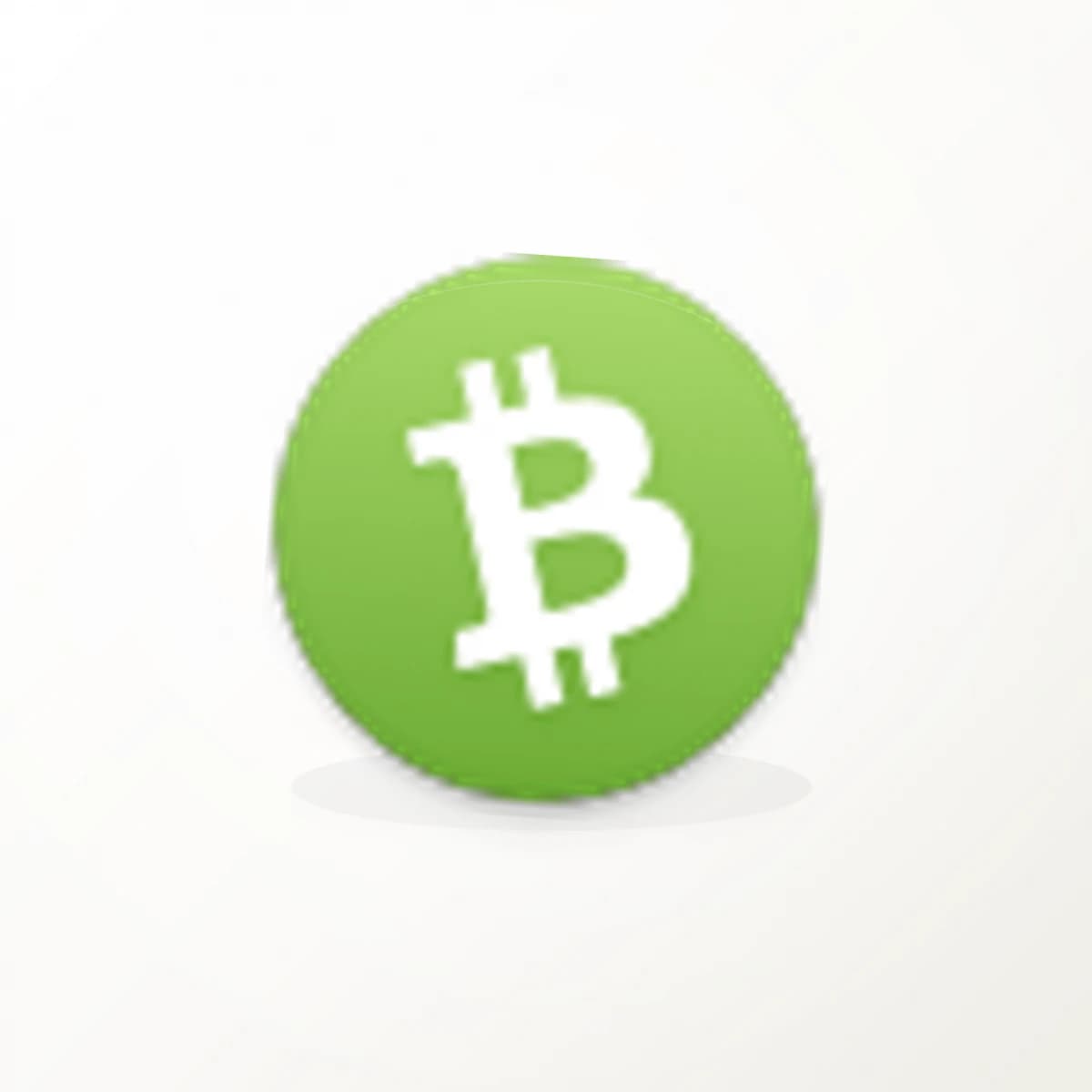 BCH Crypto Logo Sticker in an original crypto-logo die-cut vinyl design