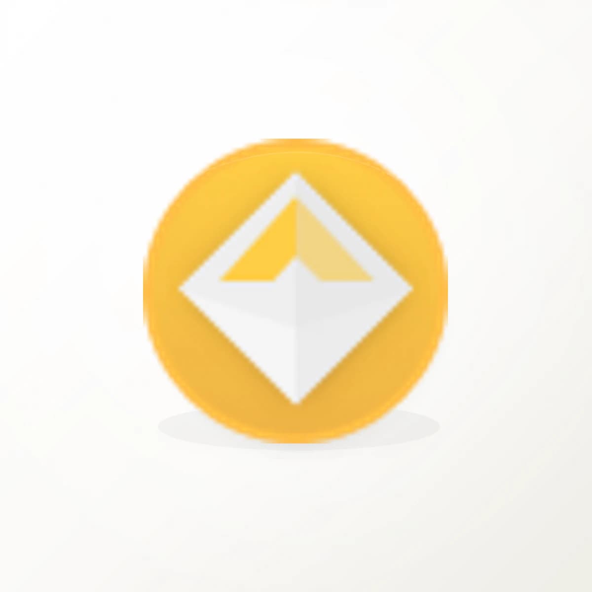DAI Crypto Logo Sticker in an original crypto-logo die-cut vinyl design