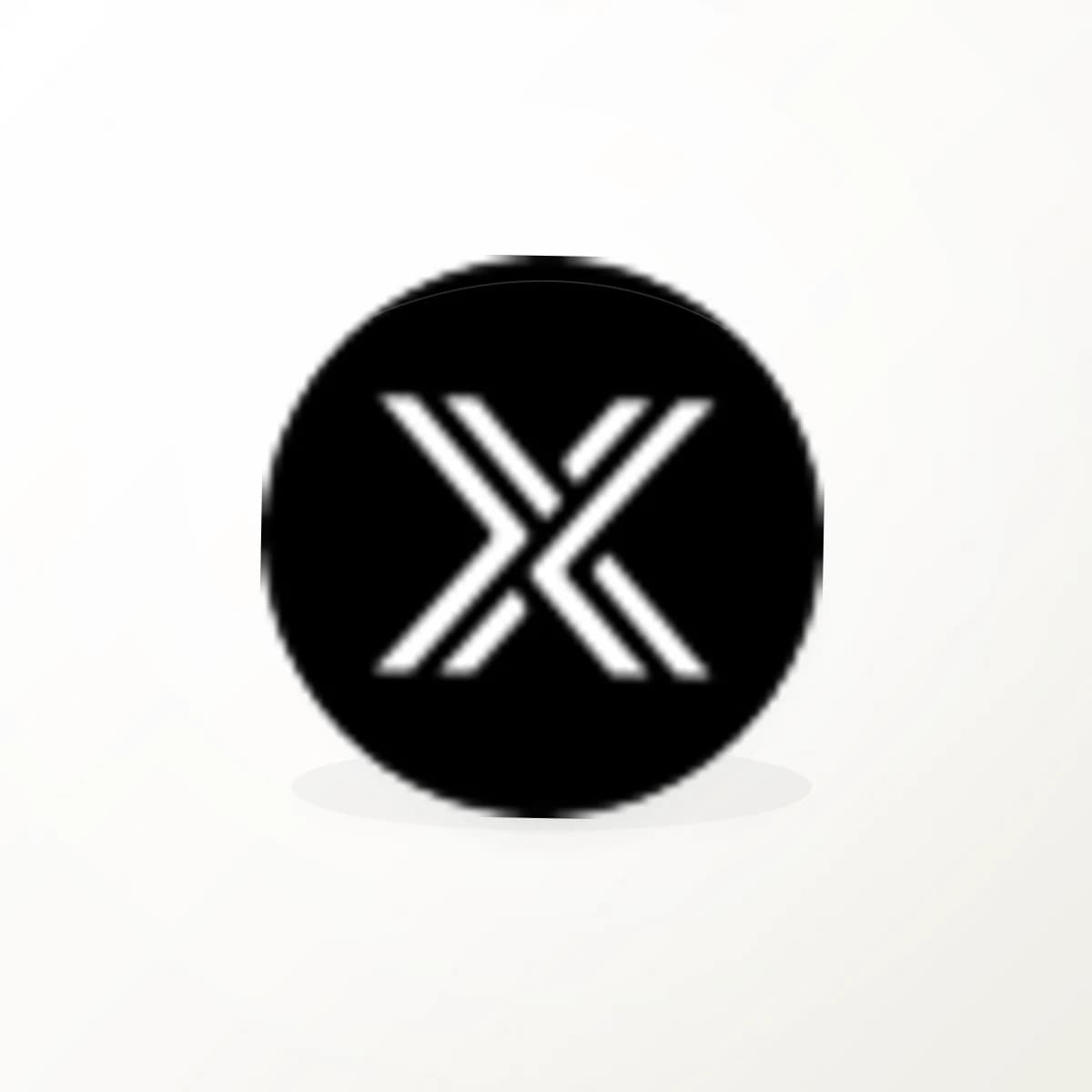 IMX Crypto Logo Sticker in an original crypto-logo die-cut vinyl design
