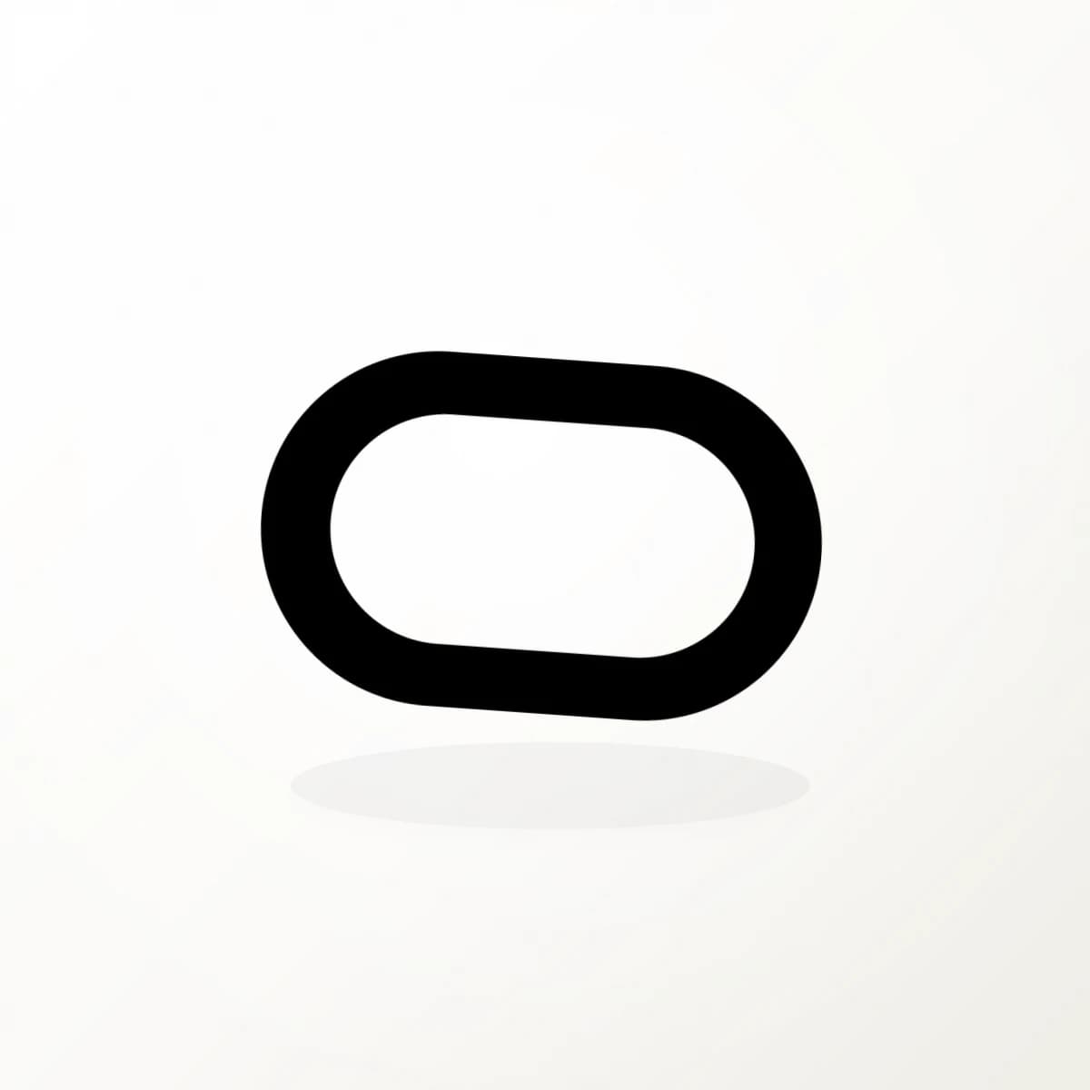 Oracle OCI AI Provider Logo Sticker in an original AI-brand-logo die-cut vinyl design